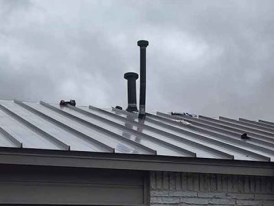Residential Metal Roof Installation